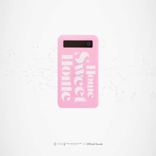 "Sweet Home" モバイルバッテリー[ピンク1]